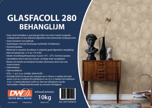 Glasfacoll 280 – 10 kg – etiket
